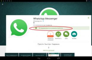 Miksi WhatsApp ei tue tabletteja?
