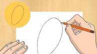 Como desenhar saliências com um lápis passo a passo