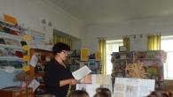 วันภาษาเขียนสลาฟในห้องสมุดเขต Dzhankoy